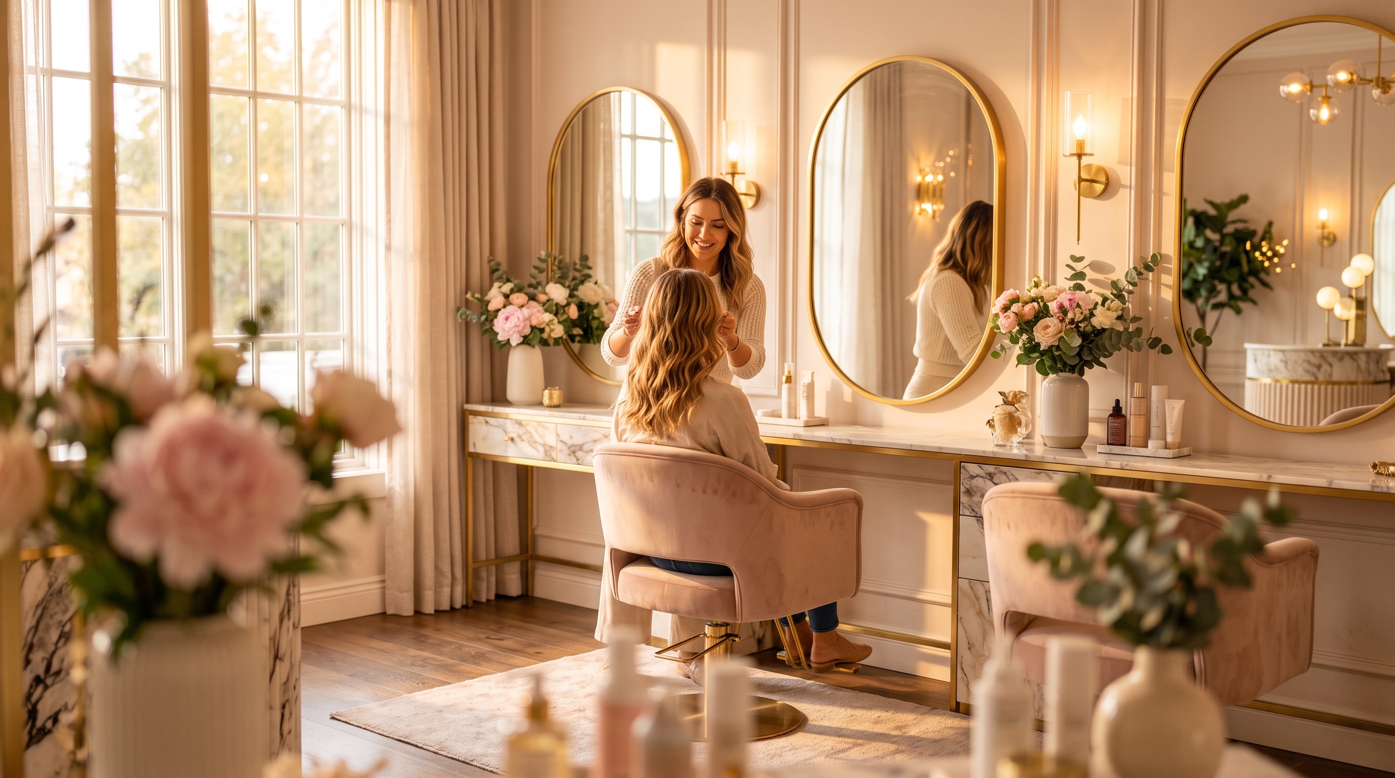 Luxe Salon & Spa interior