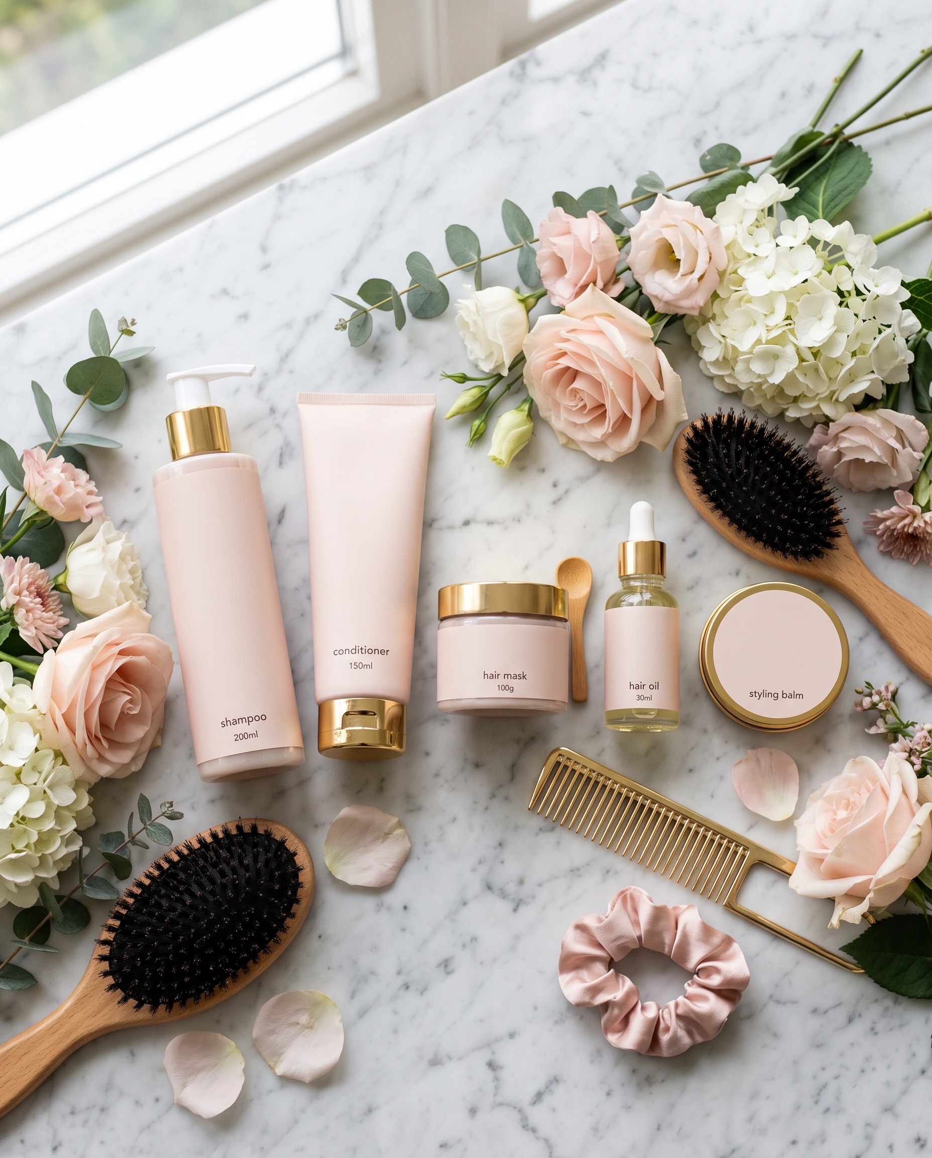 Luxury hair care and salon products at Luxe Salon & Spa