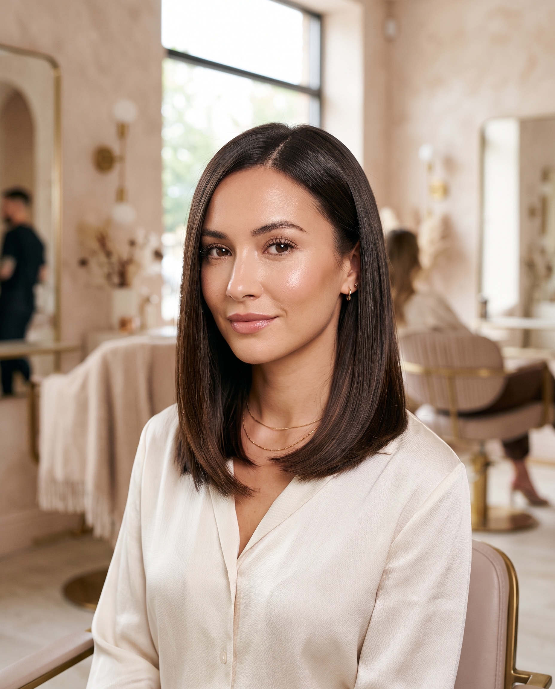 Precision Lob — Cut at Luxe Salon & Spa